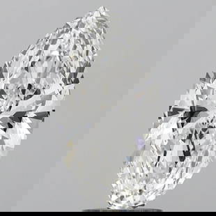 Loose Diamond - MARQUISE 2.14ct F VS1: Loose Diamond - MARQUISE 2.14ct F VS1 Source: This is a real non-mined Diamond that has been grown in a lab Shape: MARQUISE Carats: 2.14 Color: F Clarity: VS1 Certification: IGI Video: Video Link 