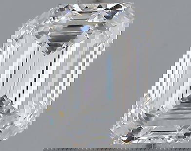 Loose Diamond - EMERALD 1.04ct D VVS2: Loose Diamond - EMERALD 1.04ct D VVS2 Source: This is a real non-mined Diamond that has been grown in a lab Shape: EMERALD Carats: 1.04 Color: D Clarity: VVS2 Certification: IGI Video: Video Link 