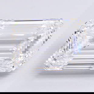 Loose Diamond - EMERALD 5.04ct D VS1: Loose Diamond - EMERALD 5.04ct D VS1 Source: This is a real non-mined Diamond that has been grown in a lab Shape: EMERALD Carats: 5.04 Color: D Clarity: VS1 Certification: IGI Video: Video Link 