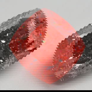 Loose Diamond - CUSHION MODIFIED 2.9ct Fancy Vivid Pink VS1: Loose Diamond - CUSHION MODIFIED 2.9ct Fancy Vivid Pink VS1 Source: This is a real non-mined Diamond that has been grown in a lab Shape: CUSHION MODIFIED Carats: 2.9 Color: Fancy Vivid Pink