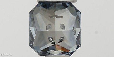 Loose Diamond - SQUARE RADIANT 0.34ct Fancy Vivid Blue I1: Loose Diamond - SQUARE RADIANT 0.34ct Fancy Vivid Blue I1 Source: This is a real non-mined Diamond that has been grown in a lab Shape: SQUARE RADIANT Carats: 0.34 Color: Fancy Vivid Blue