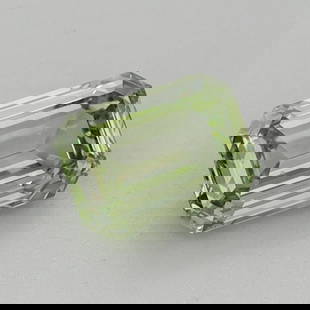 Loose Diamond - EMERALD 0.7ct Fancy Vivid Green VS1: Loose Diamond - EMERALD 0.7ct Fancy Vivid Green VS1 Source: This is a real non-mined Diamond that has been grown in a lab Shape: EMERALD Carats: 0.7 Color: Fancy Vivid Green Certification: IGI