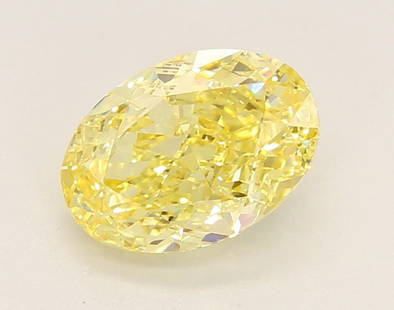 Loose Diamond - OVAL 2.35ct Fancy Intense Yellow VS1: Loose Diamond - OVAL 2.35ct Fancy Intense Yellow VS1 Source: This is a real non-mined Diamond that has been grown in a lab Shape: OVAL Carats: 2.35 Color: Fancy Intense Yellow Certification: IGI
