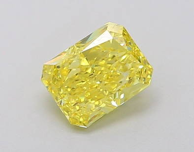 Loose Diamond - RADIANT 1.06ct Fancy Vivid Yellow VVS1: Loose Diamond - RADIANT 1.06ct Fancy Vivid Yellow VVS1 Source: This is a real non-mined Diamond that has been grown in a lab Shape: RADIANT Carats: 1.06 Color: Fancy Vivid Yellow Certification: IGI