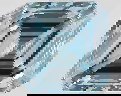 Loose Diamond - SQUARE EMERALD 2.95ct Fancy Vivid Blue VS1: Loose Diamond - SQUARE EMERALD 2.95ct Fancy Vivid Blue VS1 Source: This is a real non-mined Diamond that has been grown in a lab Shape: SQUARE EMERALD Carats: 2.95 Color: Fancy Vivid Blue