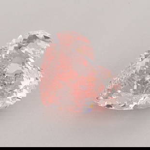 Loose Diamond - HEART 0.83ct Fancy Vivid Pink VS1: Loose Diamond - HEART 0.83ct Fancy Vivid Pink VS1 Source: This is a real non-mined Diamond that has been grown in a lab Shape: HEART Carats: 0.83 Color: Fancy Vivid Pink Certification: IGI Video:
