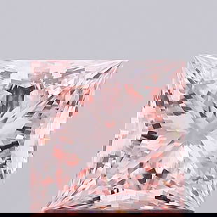 Loose Diamond - PRINCESS 1.15ct Fancy Intense Pink VVS2: Loose Diamond - PRINCESS 1.15ct Fancy Intense Pink VVS2 Source: This is a real non-mined Diamond that has been grown in a lab Shape: PRINCESS Carats: 1.15 Color: Fancy Intense Pink Certification: