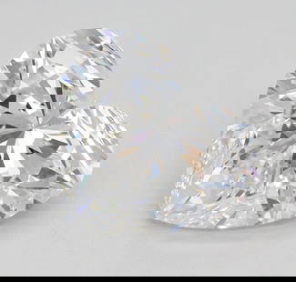 Loose Diamond - HEART 1.61ct E VVS1: Loose Diamond - HEART 1.61ct E VVS1 Source: This is a real non-mined Diamond that has been grown in a lab Shape: HEART Carats: 1.61 Color: E Clarity: VVS1 Certification: IGI Video: Video Link 