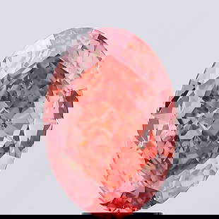 Loose Diamond - OVAL 5.03ct Fancy Vivid Pink VS1: Loose Diamond - OVAL 5.03ct Fancy Vivid Pink VS1 Source: This is a real non-mined Diamond that has been grown in a lab Shape: OVAL Carats: 5.03 Color: Fancy Vivid Pink Certification: IGI Video: