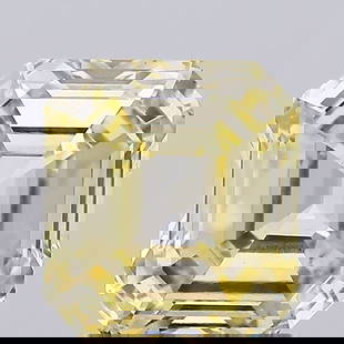 Loose Diamond - EMERALD 2.02ct Fancy Intense Yellow VS2: Loose Diamond - EMERALD 2.02ct Fancy Intense Yellow VS2 Source: This is a real non-mined Diamond that has been grown in a lab Shape: EMERALD Carats: 2.02 Color: Fancy Intense Yellow Certification: