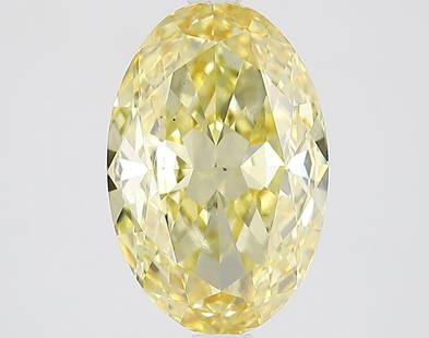 Loose Diamond - OVAL 3.04ct Fancy Intense Yellow VS2: Loose Diamond - OVAL 3.04ct Fancy Intense Yellow VS2 Source: This is a real non-mined Diamond that has been grown in a lab Shape: OVAL Carats: 3.04 Color: Fancy Intense Yellow Certification: IGI