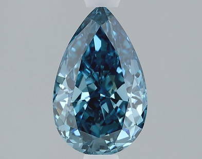 Loose Diamond - PEAR 1.23ct Fancy Vivid Blue VS1: Loose Diamond - PEAR 1.23ct Fancy Vivid Blue VS1 Source: This is a real non-mined Diamond that has been grown in a lab Shape: PEAR Carats: 1.23 Color: Fancy Vivid Blue Certification: IGI Video: