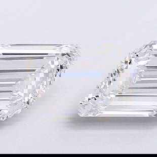 Loose Diamond - EMERALD 1.43ct F VVS2: Loose Diamond - EMERALD 1.43ct F VVS2 Source: This is a real non-mined Diamond that has been grown in a lab Shape: EMERALD Carats: 1.43 Color: F Clarity: VVS2 Certification: IGI Video: Video Link 