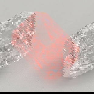 Loose Diamond - RADIANT 1.41ct Fancy Vivid Pink VVS2: Loose Diamond - RADIANT 1.41ct Fancy Vivid Pink VVS2 Source: This is a real non-mined Diamond that has been grown in a lab Shape: RADIANT Carats: 1.41 Color: Fancy Vivid Pink Certification: IGI