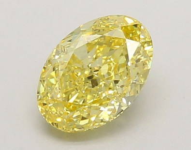 Loose Diamond - OVAL 1.02ct Fancy Intense Yellow VVS2: Loose Diamond - OVAL 1.02ct Fancy Intense Yellow VVS2 Source: This is a real non-mined Diamond that has been grown in a lab Shape: OVAL Carats: 1.02 Color: Fancy Intense Yellow Certification: IGI