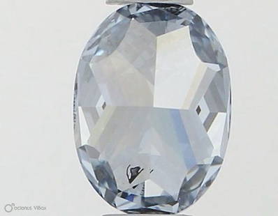 Loose Diamond - OVAL 0.42ct Fancy Intense Blue SI2: Loose Diamond - OVAL 0.42ct Fancy Intense Blue SI2 Source: This is a real non-mined Diamond that has been grown in a lab Shape: OVAL Carats: 0.42 Color: Fancy Intense Blue Certification: IGI Video: