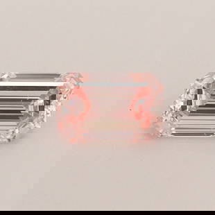 Loose Diamond - EMERALD 0.32ct Fancy Pink VS1: Loose Diamond - EMERALD 0.32ct Fancy Pink VS1 Source: This is a real non-mined Diamond that has been grown in a lab Shape: EMERALD Carats: 0.32 Color: Fancy Pink Certification: IGI Video: Video Link