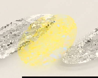 Loose Diamond - OVAL 1.12ct Fancy Intense Yellow VS1: Loose Diamond - OVAL 1.12ct Fancy Intense Yellow VS1 Source: This is a real non-mined Diamond that has been grown in a lab Shape: OVAL Carats: 1.12 Color: Fancy Intense Yellow Certification: IGI
