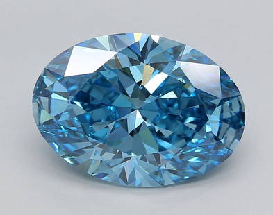Loose Diamond - OVAL 5.02ct Fancy Vivid Blue VS1: Loose Diamond - OVAL 5.02ct Fancy Vivid Blue VS1 Source: This is a real non-mined Diamond that has been grown in a lab Shape: OVAL Carats: 5.02 Color: Fancy Vivid Blue Certification: IGI Video: