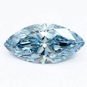 Loose Diamond - MARQUISE 1.25ct Fancy Vivid Blue VS1