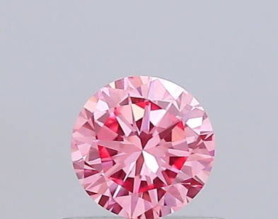 Loose Diamond - ROUND 0.51ct Fancy Vivid Pink VVS2: Loose Diamond - ROUND 0.51ct Fancy Vivid Pink VVS2 Source: This is a real non-mined Diamond that has been grown in a lab Shape: ROUND Carats: 0.51 Color: Fancy Vivid Pink Certification: IGI Video: