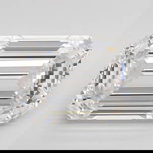 Loose Diamond - EMERALD 2.64ct E VVS2: Loose Diamond - EMERALD 2.64ct E VVS2 Source: This is a real non-mined Diamond that has been grown in a lab Shape: EMERALD Carats: 2.64 Color: E Clarity: VVS2 Certification: IGI Video: Video Link 