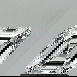 Loose Diamond - SQUARE EMERALD 1.09ct D VVS2: Loose Diamond - SQUARE EMERALD 1.09ct D VVS2 Source: This is a real non-mined Diamond that has been grown in a lab Shape: SQUARE EMERALD Carats: 1.09 Color: D Clarity: VVS2 Certification: IGI Video: