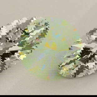 Loose Diamond - ROUND 1.26ct Fancy Vivid Green VVS2: Loose Diamond - ROUND 1.26ct Fancy Vivid Green VVS2 Source: This is a real non-mined Diamond that has been grown in a lab Shape: ROUND Carats: 1.26 Color: Fancy Vivid Green Certification: IGI Video: