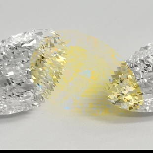 Loose Diamond - PEAR 1.3ct Fancy Vivid Yellow VS1: Loose Diamond - PEAR 1.3ct Fancy Vivid Yellow VS1 Source: This is a real non-mined Diamond that has been grown in a lab Shape: PEAR Carats: 1.3 Color: Fancy Vivid Yellow Certification: IGI Video: