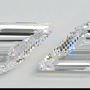 Loose Diamond - EMERALD 2.06ct E VVS2: Loose Diamond - EMERALD 2.06ct E VVS2 Source: This is a real non-mined Diamond that has been grown in a lab Shape: EMERALD Carats: 2.06 Color: E Clarity: VVS2 Certification: IGI Video: Video Link 