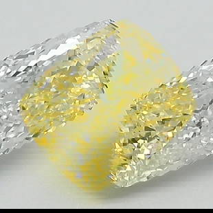 Loose Diamond - CUSHION MODIFIED 1.47ct Fancy Vivid Yellow VS1: Loose Diamond - CUSHION MODIFIED 1.47ct Fancy Vivid Yellow VS1 Source: This is a real non-mined Diamond that has been grown in a lab Shape: CUSHION MODIFIED Carats: 1.47 Color: Fancy Vivid Yellow