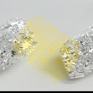 Loose Diamond - RADIANT 1.4ct Fancy Intense Yellow VS1: Loose Diamond - RADIANT 1.4ct Fancy Intense Yellow VS1 Source: This is a real non-mined Diamond that has been grown in a lab Shape: RADIANT Carats: 1.4 Color: Fancy Intense Yellow Certification: IGI