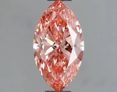 Loose Diamond - MARQUISE 1.07ct Fancy Vivid Pink VS1: Loose Diamond - MARQUISE 1.07ct Fancy Vivid Pink VS1 Source: This is a real non-mined Diamond that has been grown in a lab Shape: MARQUISE Carats: 1.07 Color: Fancy Vivid Pink Certification: IGI