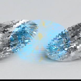 Loose Diamond - OVAL 0.59ct Fancy Vivid Blue VS1: Loose Diamond - OVAL 0.59ct Fancy Vivid Blue VS1 Source: This is a real non-mined Diamond that has been grown in a lab Shape: OVAL Carats: 0.59 Color: Fancy Vivid Blue Certification: IGI Video: