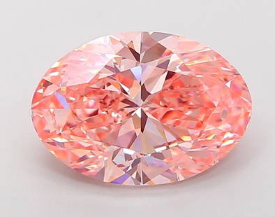 Loose Diamond - OVAL 6.01ct Fancy Vivid Pink VS1: Loose Diamond - OVAL 6.01ct Fancy Vivid Pink VS1 Source: This is a real non-mined Diamond that has been grown in a lab Shape: OVAL Carats: 6.01 Color: Fancy Vivid Pink Certification: IGI Video: