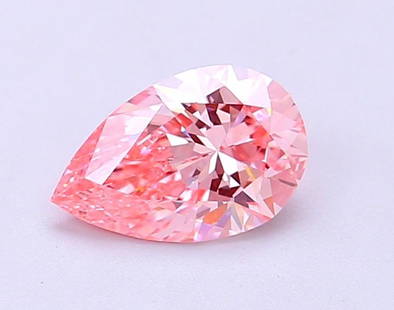 Loose Diamond - PEAR 0.9ct Fancy Vivid Pink VS1: Loose Diamond - PEAR 0.9ct Fancy Vivid Pink VS1 Source: This is a real non-mined Diamond that has been grown in a lab Shape: PEAR Carats: 0.9 Color: Fancy Vivid Pink Certification: IGI Video: Video