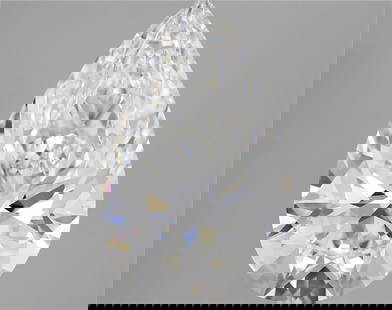 Loose Diamond - PEAR 4.8ct F VS1: Loose Diamond - PEAR 4.8ct F VS1 Source: This is a real non-mined Diamond that has been grown in a lab Shape: PEAR Carats: 4.8 Color: F Clarity: VS1 Certification: IGI Video: Video Link Additional