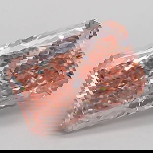 Loose Diamond - RADIANT 3.5ct Fancy Vivid Pink VS1: Loose Diamond - RADIANT 3.5ct Fancy Vivid Pink VS1 Source: This is a real non-mined Diamond that has been grown in a lab Shape: RADIANT Carats: 3.5 Color: Fancy Vivid Pink Certification: IGI Video: