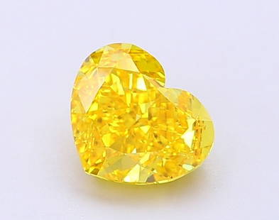 Loose Diamond - HEART 1.64ct Fancy Vivid Yellow VVS2: Loose Diamond - HEART 1.64ct Fancy Vivid Yellow VVS2 Source: This is a real non-mined Diamond that has been grown in a lab Shape: HEART Carats: 1.64 Color: Fancy Vivid Yellow Certification: IGI