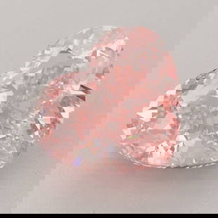 Loose Diamond - HEART 1.91ct Fancy Vivid Pink VS1: Loose Diamond - HEART 1.91ct Fancy Vivid Pink VS1 Source: This is a real non-mined Diamond that has been grown in a lab Shape: HEART Carats: 1.91 Color: Fancy Vivid Pink Certification: IGI Video: