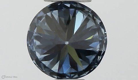 Loose Diamond - ROUND 0.5ct Fancy Vivid Blue VS1: Loose Diamond - ROUND 0.5ct Fancy Vivid Blue VS1 Source: This is a real non-mined Diamond that has been grown in a lab Shape: ROUND Carats: 0.5 Color: Fancy Vivid Blue Certification: IGI Video: