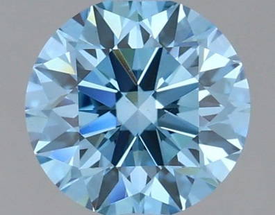 Ideal Loose Diamond - ROUND 0.7ct Fancy Vivid Blue VS2: Ideal Loose Diamond - ROUND 0.7ct Fancy Vivid Blue VS2 Source: This is a real non-mined Diamond that has been grown in a lab Shape: ROUND Carats: 0.7 Color: Fancy Vivid Blue Certification: IGI