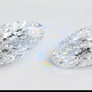 Loose Diamond - OVAL 5.57ct H VS1: Loose Diamond - OVAL 5.57ct H VS1 Source: This is a real non-mined Diamond that has been grown in a lab Shape: OVAL Carats: 5.57 Color: H Clarity: VS1 Certification: IGI Video: Video Link 