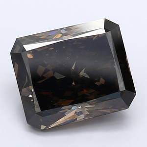 Loose Diamond - RADIANT 4.13ct Fancy Black SI2