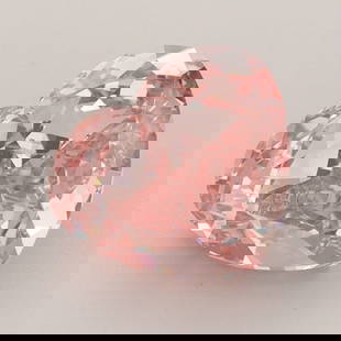 Loose Diamond - HEART 3.28ct Fancy Vivid Pink VVS2: Loose Diamond - HEART 3.28ct Fancy Vivid Pink VVS2 Source: This is a real non-mined Diamond that has been grown in a lab Shape: HEART Carats: 3.28 Color: Fancy Vivid Pink Certification: IGI Video: