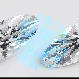 Ideal Loose Diamond - ROUND 1.57ct Fancy Vivid Blue VVS2: Ideal Loose Diamond - ROUND 1.57ct Fancy Vivid Blue VVS2 Source: This is a real non-mined Diamond that has been grown in a lab Shape: ROUND Carats: 1.57 Color: Fancy Vivid Blue Certification: IGI