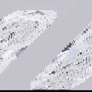 Loose Diamond - RADIANT 3.56ct D VVS2: Loose Diamond - RADIANT 3.56ct D VVS2 Source: This is a real non-mined Diamond that has been grown in a lab Shape: RADIANT Carats: 3.56 Color: D Clarity: VVS2 Certification: IGI Video: Video Link 