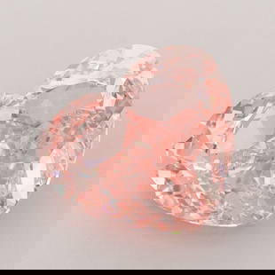 Loose Diamond - HEART 2.82ct Fancy Vivid Pink VS2: Loose Diamond - HEART 2.82ct Fancy Vivid Pink VS2 Source: This is a real non-mined Diamond that has been grown in a lab Shape: HEART Carats: 2.82 Color: Fancy Vivid Pink Certification: IGI Video: