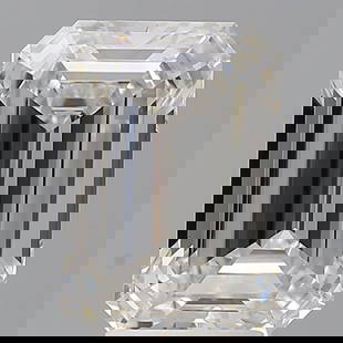 Loose Diamond - EMERALD 4.09ct F VS1: Loose Diamond - EMERALD 4.09ct F VS1 Source: This is a real non-mined Diamond that has been grown in a lab Shape: EMERALD Carats: 4.09 Color: F Clarity: VS1 Certification: IGI Video: Video Link 