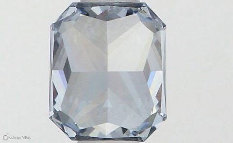 Loose Diamond - RADIANT 0.54ct Fancy Vivid Blue IF: Loose Diamond - RADIANT 0.54ct Fancy Vivid Blue IF Source: This is a real non-mined Diamond that has been grown in a lab Shape: RADIANT Carats: 0.54 Color: Fancy Vivid Blue Certification: IGI Video:
